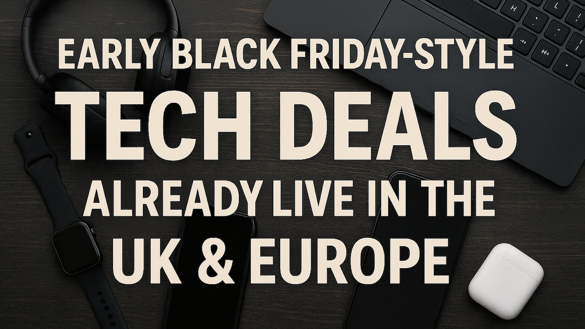 Early Black Friday-Style Tech Deals