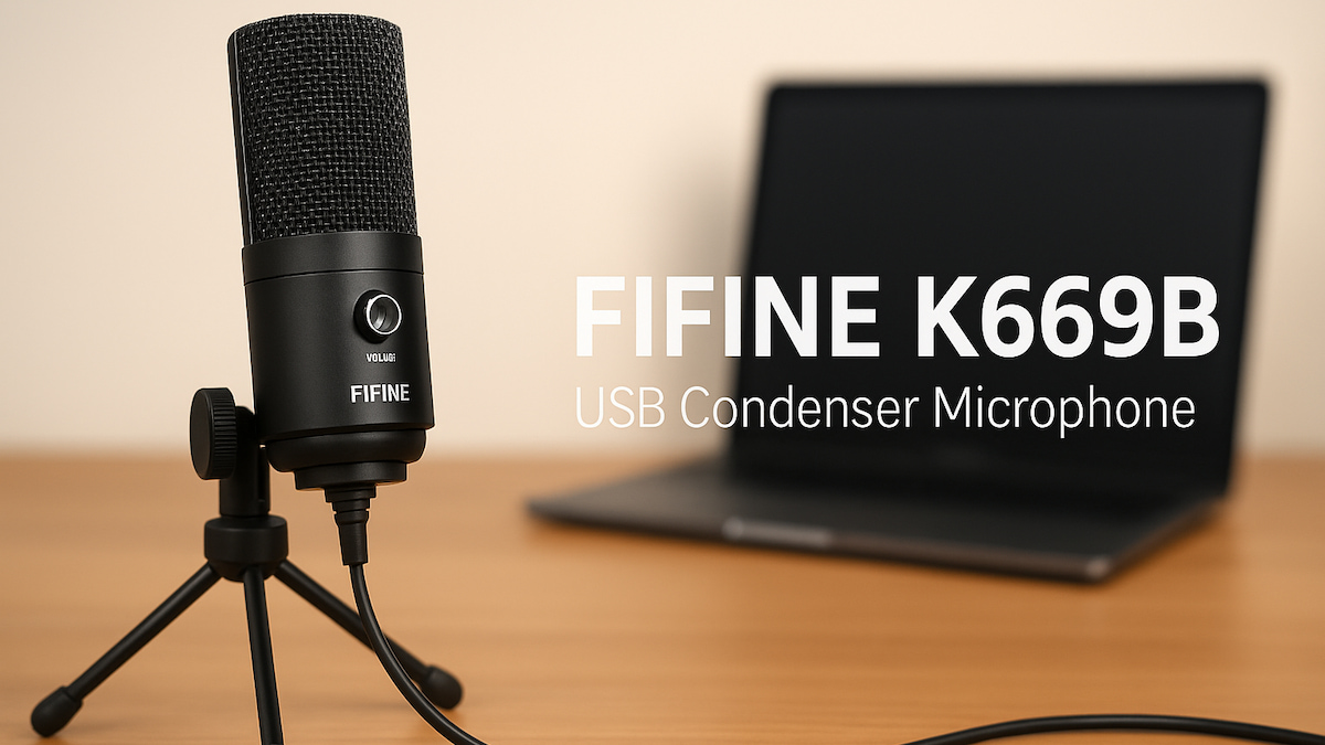 FIFINE K669B USB Microphone
