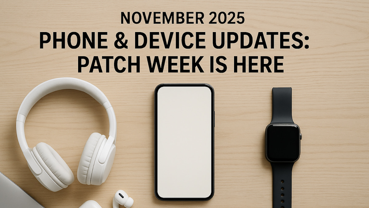 November 2025 Phone and Device Updates