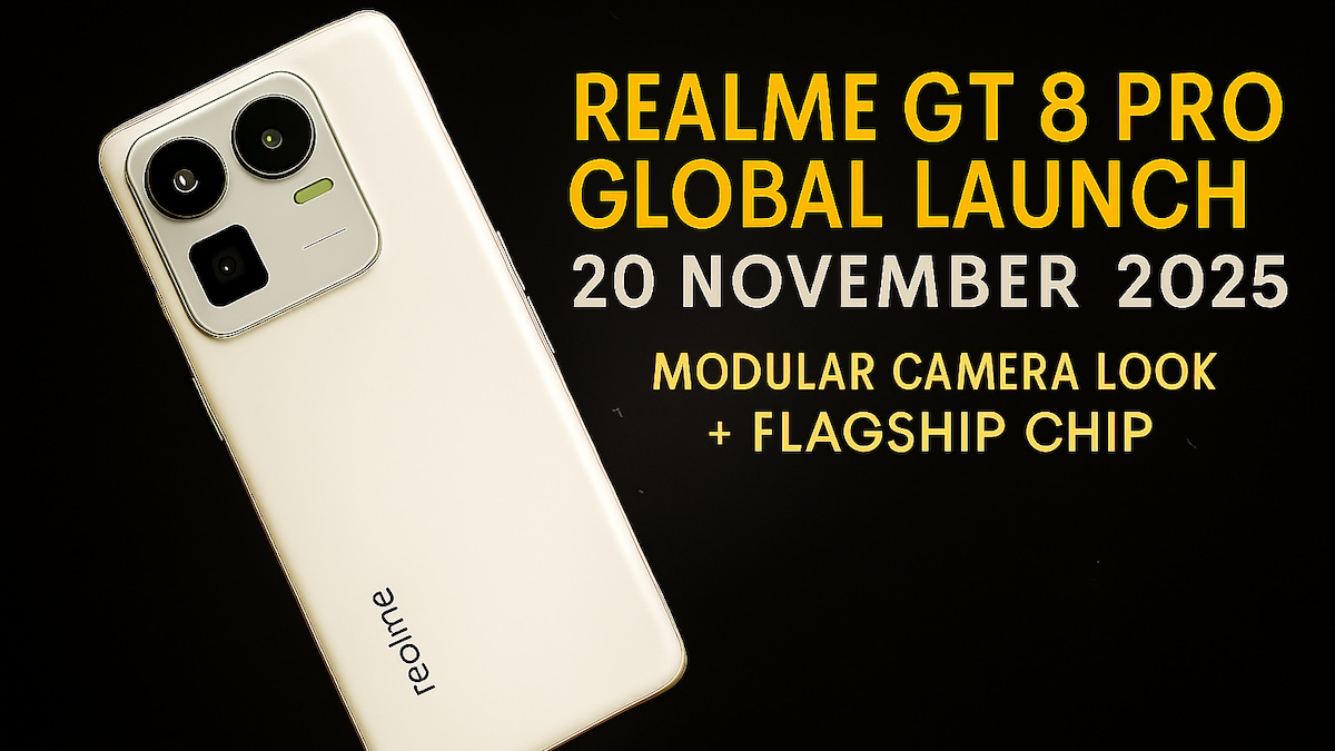 Realme GT 8 Pro Global Launch